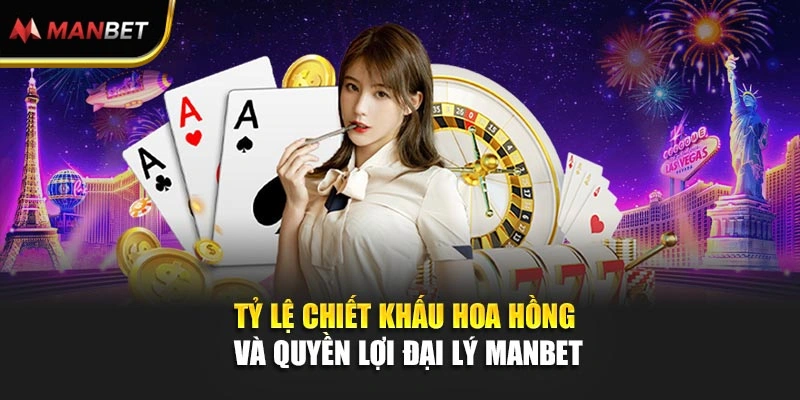 Tỷ lệ chiết khấu hoa hồng và quyền lợi đại lý Manbet
